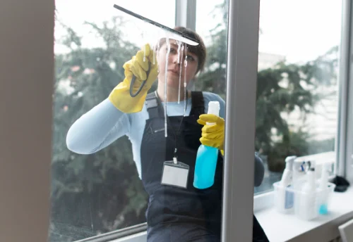 Nettoyage de vitres intérieures et extérieures à Labruyère